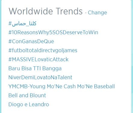 #كلنا_حماس .. الأول عالميًا ردًا على نتنياهو