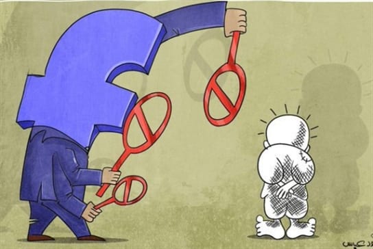 غضب فلسطيني في وجه "فيسبوك"