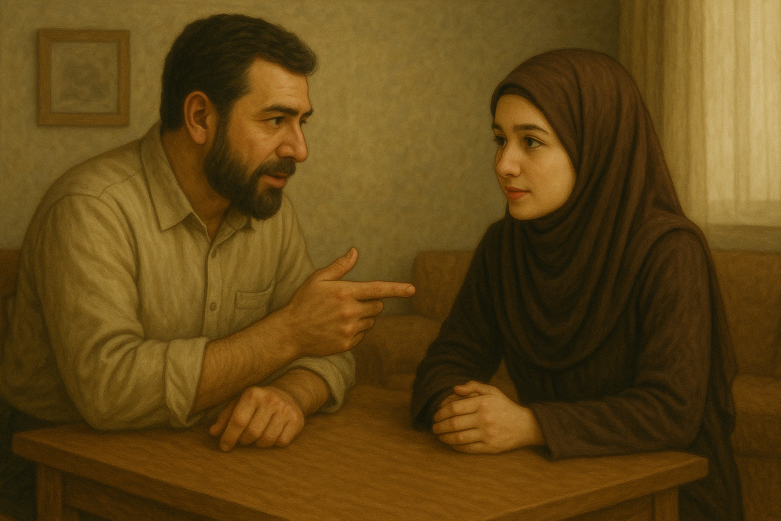 كيف يناقش الأب ابنته في مسائل الحب والمشاعر العاطفية؟