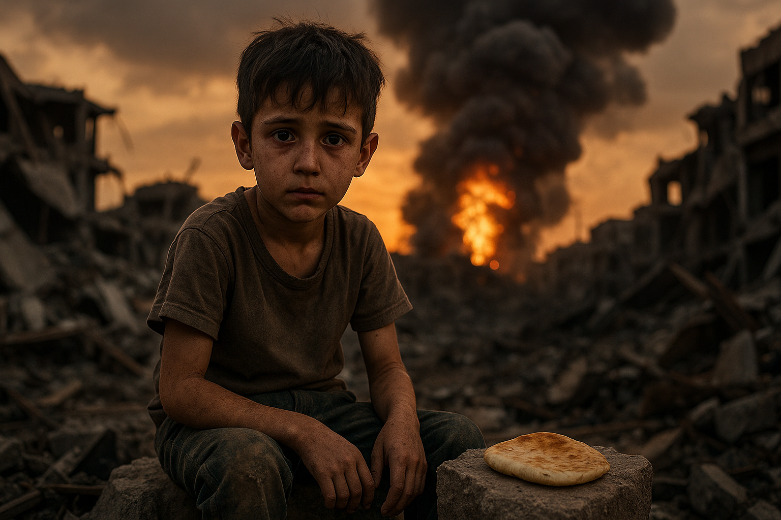 غزة تختنق بين الجوع والقصف.. ماذا فعلنا؟!