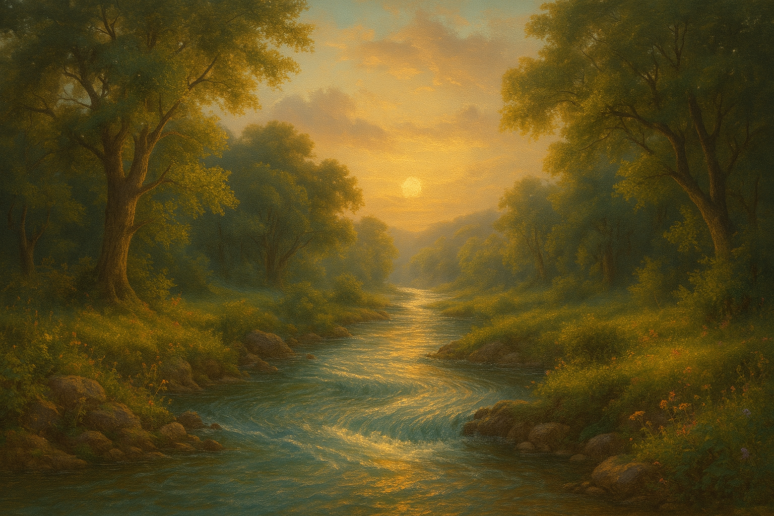 هل رأيت نهراً يجري؟!