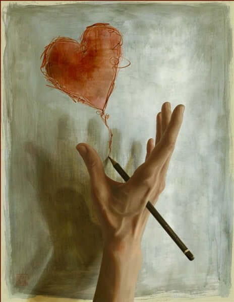 القطة ..المغمضة..