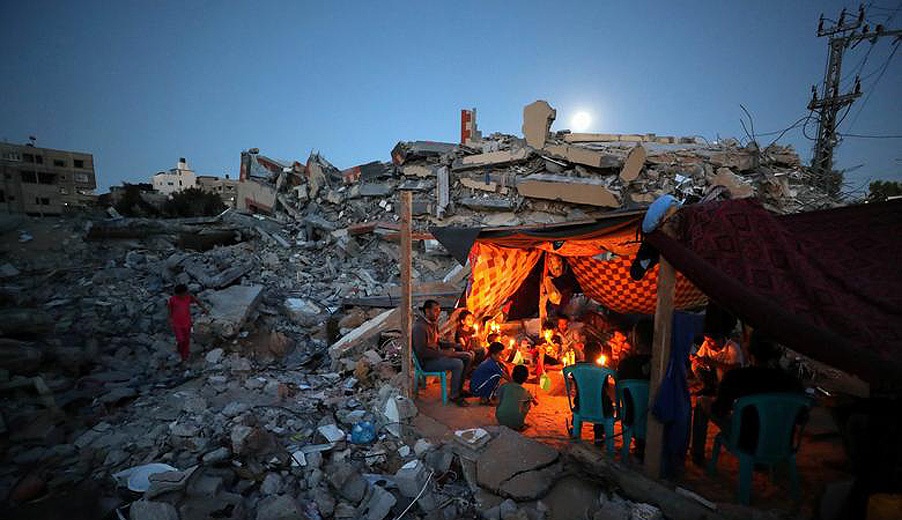 حال قادة المقاومة والشعب الفلسطيني: "اللهم إني صامد"