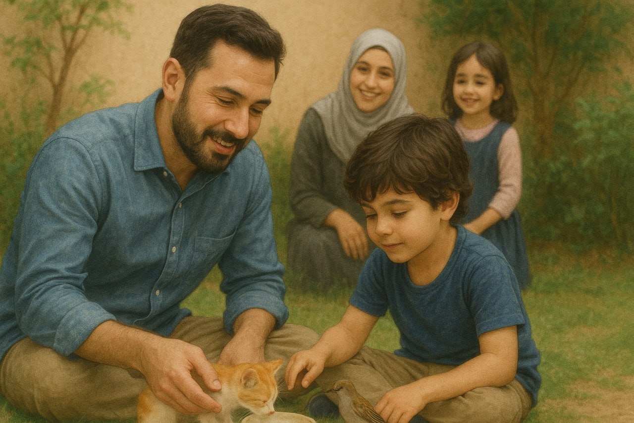 صناعة القلب الرحيم: كيف نصنع طفلاً متعاطفًا ومحبًّا للخير؟