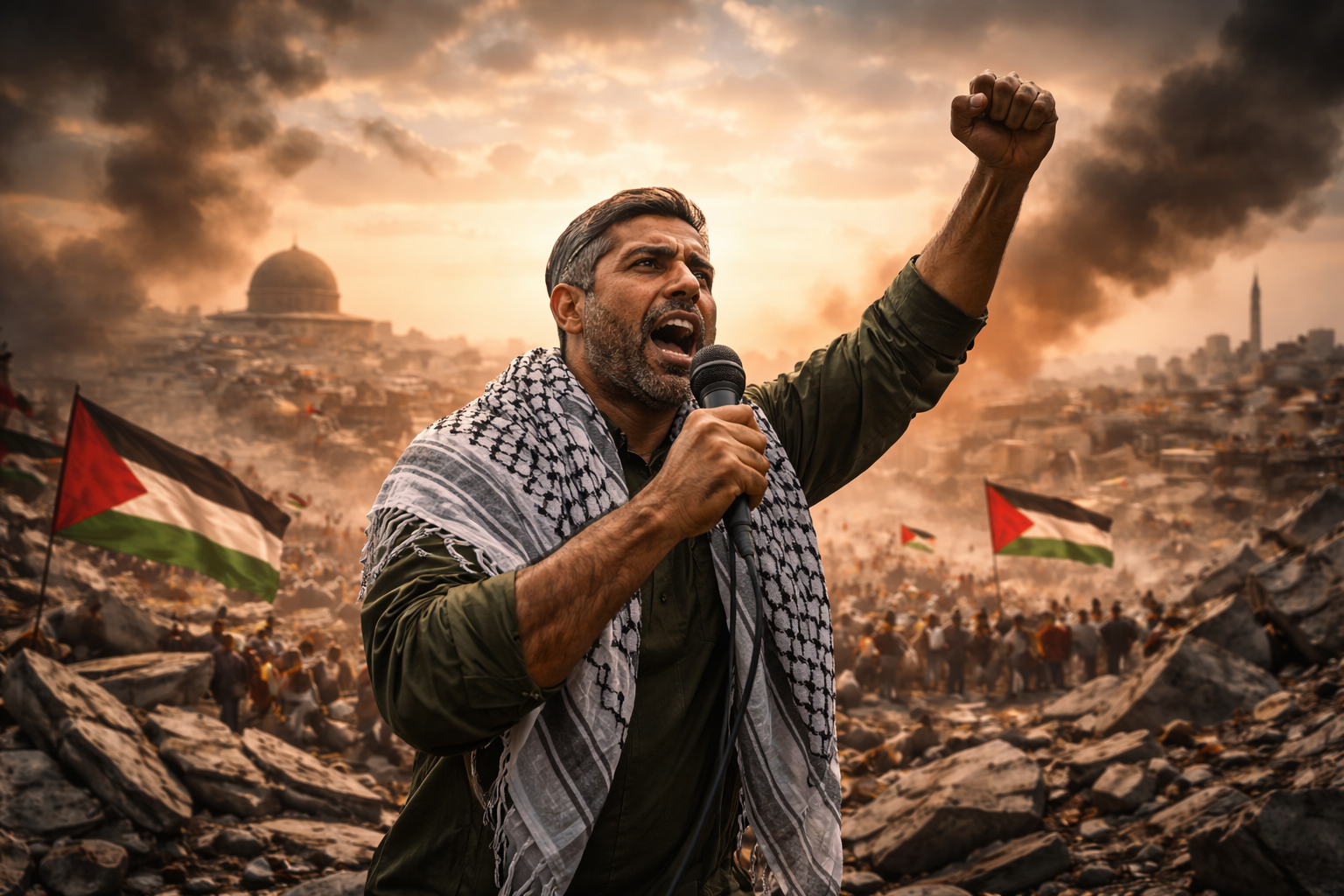 حرب طوفان الأقصى: مشاهد وكلمات تاريخية!